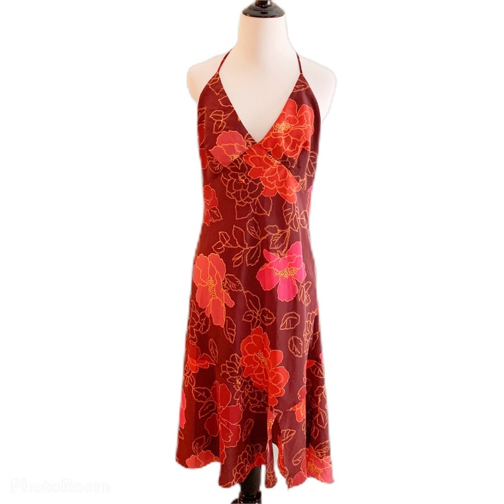 Express Floral Halter Dress - Size 12/14